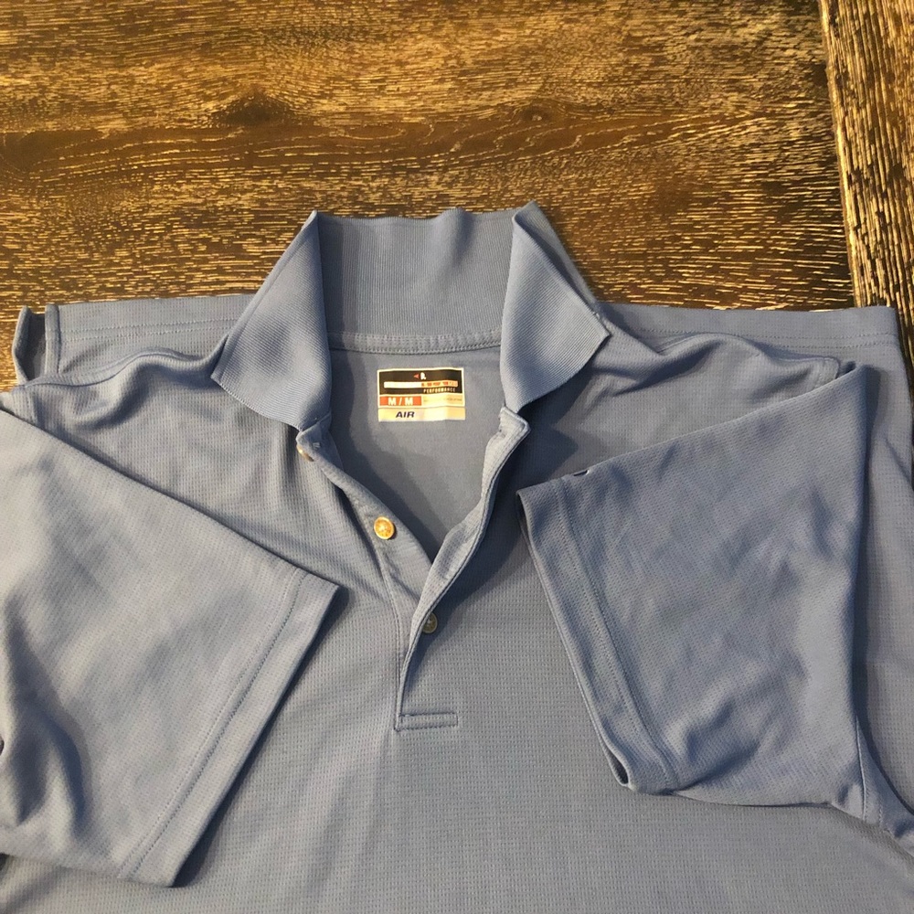 Mens polo. Light blue